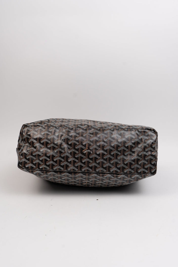 Goyard Leather Boheme Shoulder Black EX1