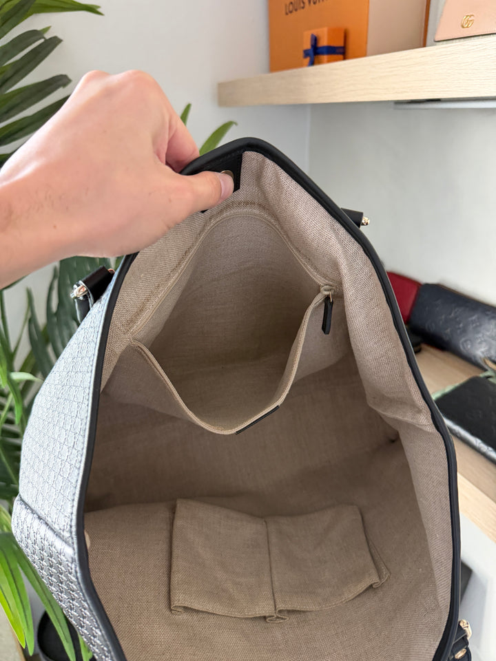 Gucci GG Guccissima Tote Bag Black #507