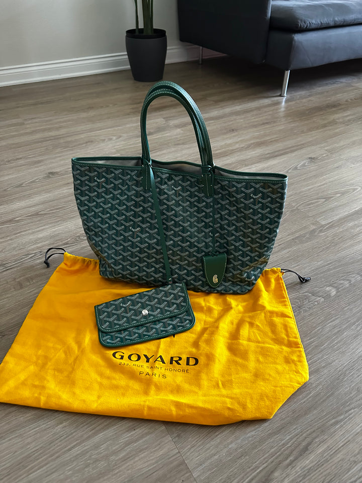 Goyard Saint Louis PM Tote Bag Green