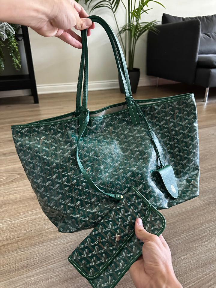 Goyard Saint Louis PM Tote Bag Green