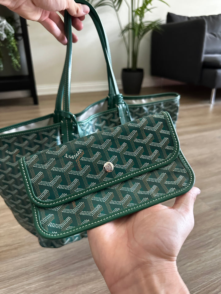 Goyard Saint Louis PM Tote Bag Green