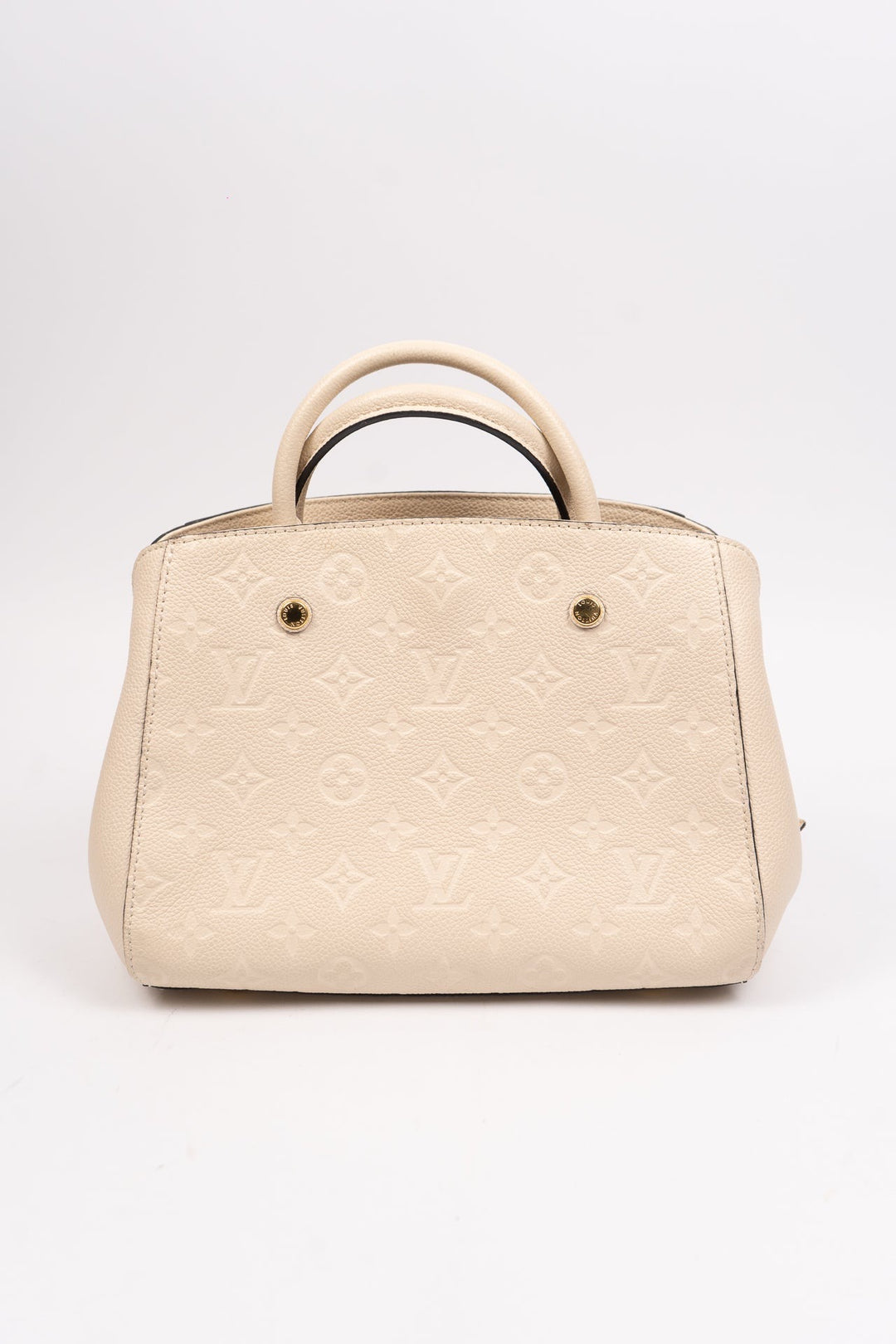 Louis Vuitton Monogram Empreinte Montaigne BB Shoulder Bag Pink EX13