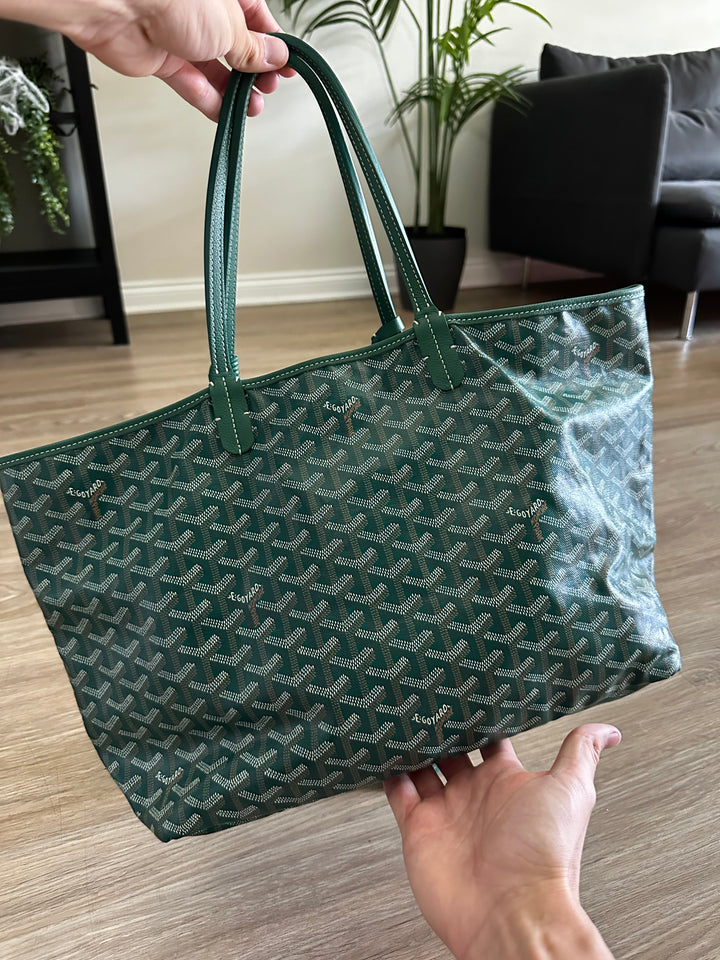 Goyard Saint Louis PM Tote Bag Green