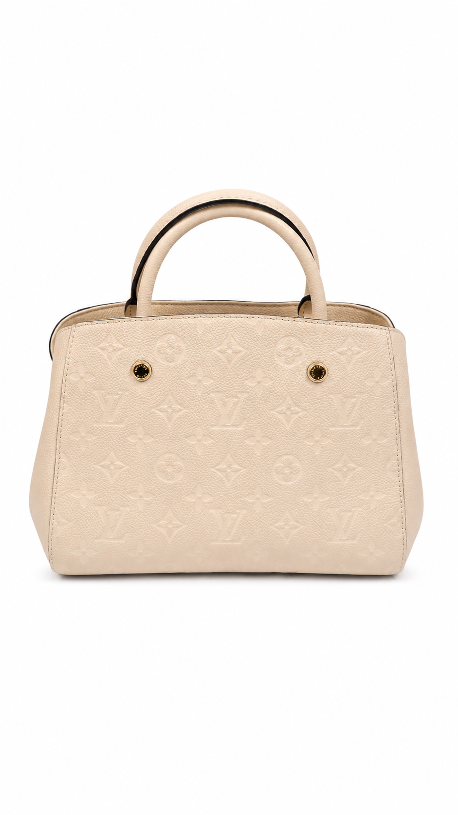 Louis Vuitton Monogram Empreinte Montaigne BB Shoulder Bag Pink EX13