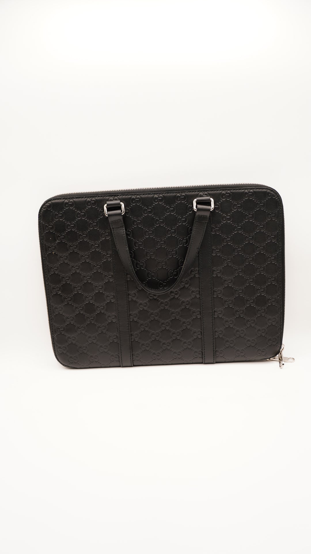 Gucci Sima Business Briefcase Bag Black