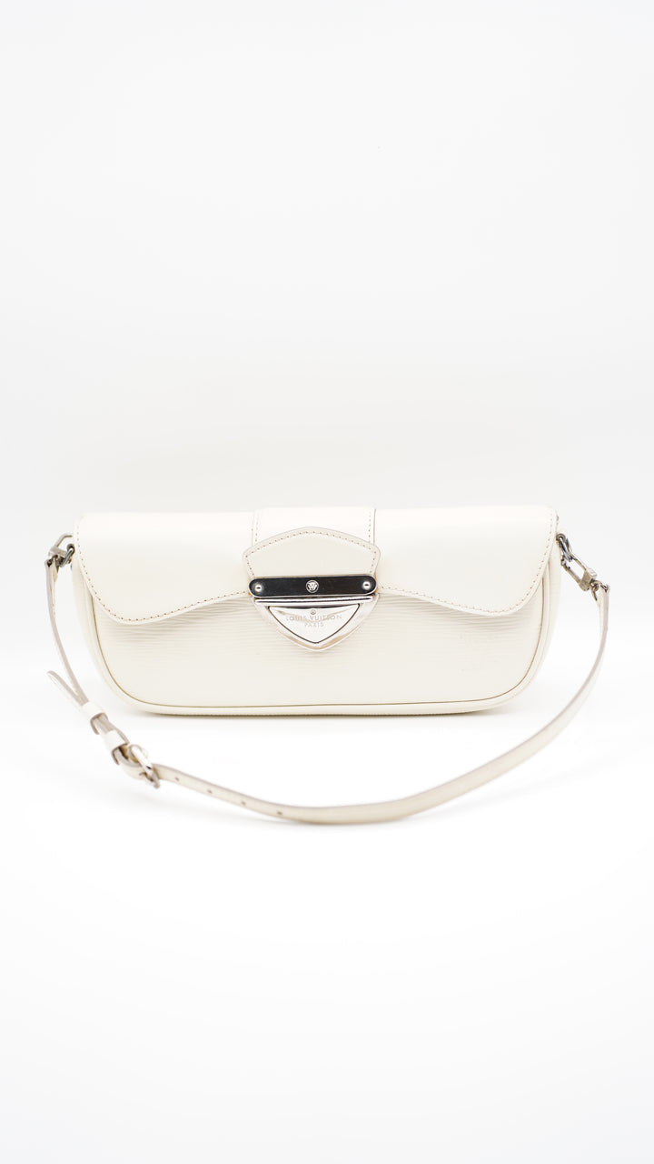 Louis Vuitton Epi Montaigne Shoulder Bag Ivory