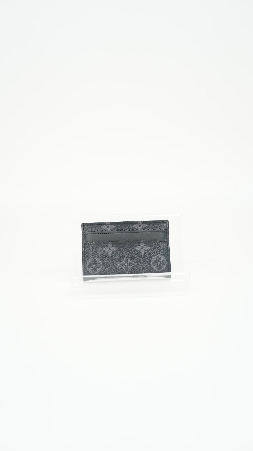 Louis Vuitton Monogram Eclipse Card Holder Black BM29
