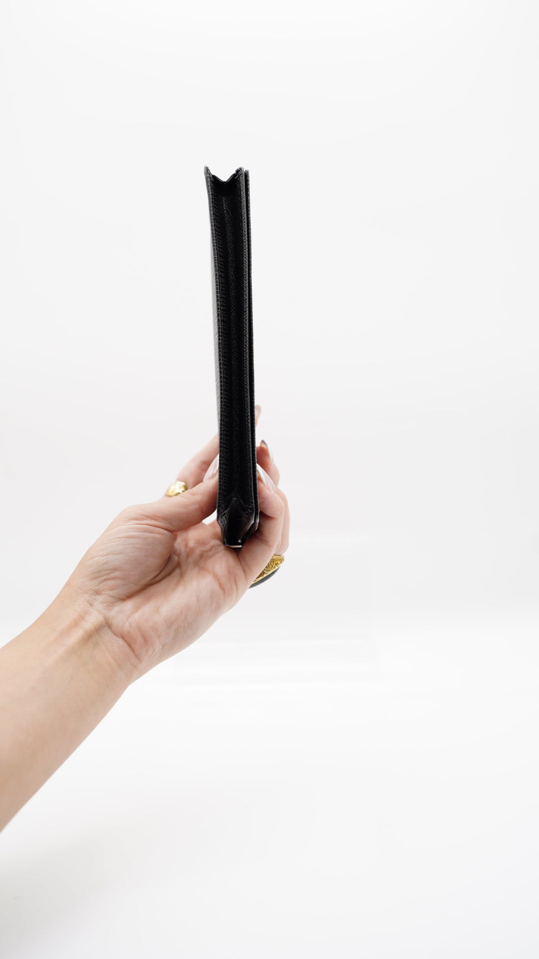 Louis Vuitton Epi Long Travel Bifold Wallet Black HI3