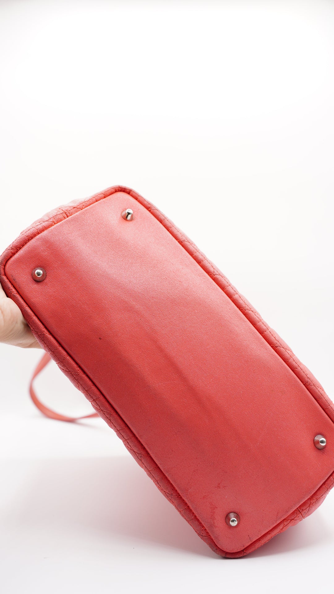 Dior Lady Dior Quilted Leather Shoulder Bag Light Pink HI68