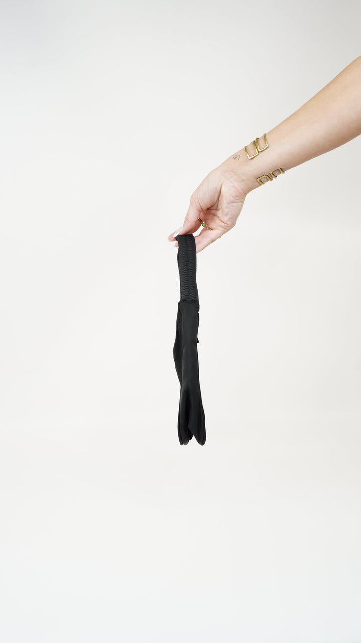 Prada Nylon Shoulder Bag Black HI79