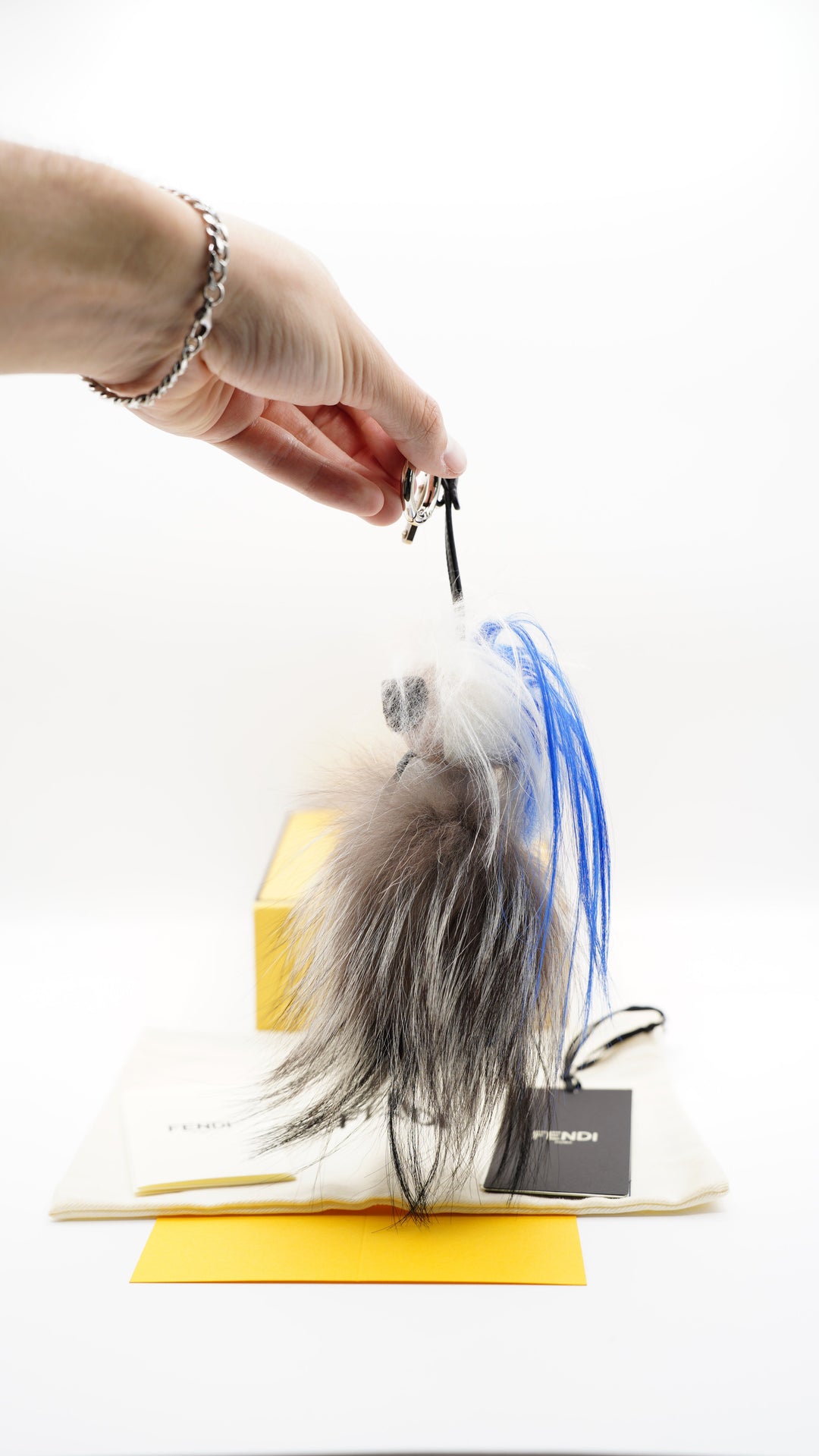 Fendi Karl Lagerfield Bag Charm MK21