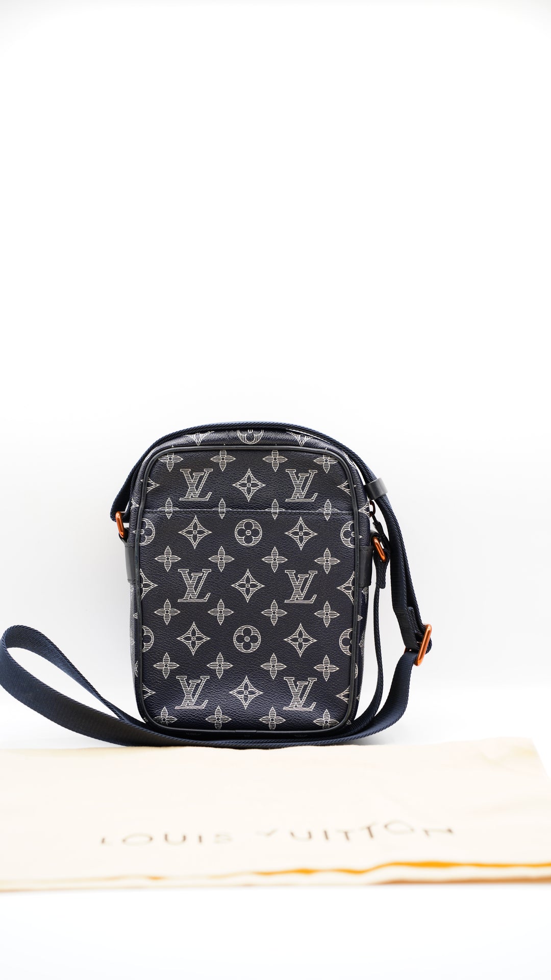 Louis Vuitton Monogram Kim Jones Upside Down Danube Crossbody Bag w/Dust Bag #129