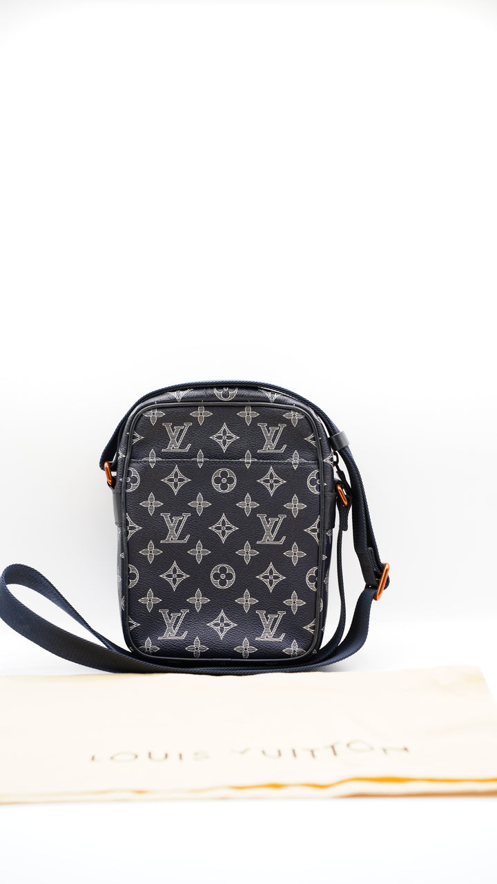 Louis Vuitton Monogram Kim Jones Upside Down Danube Crossbody Bag w/Dust Bag #129