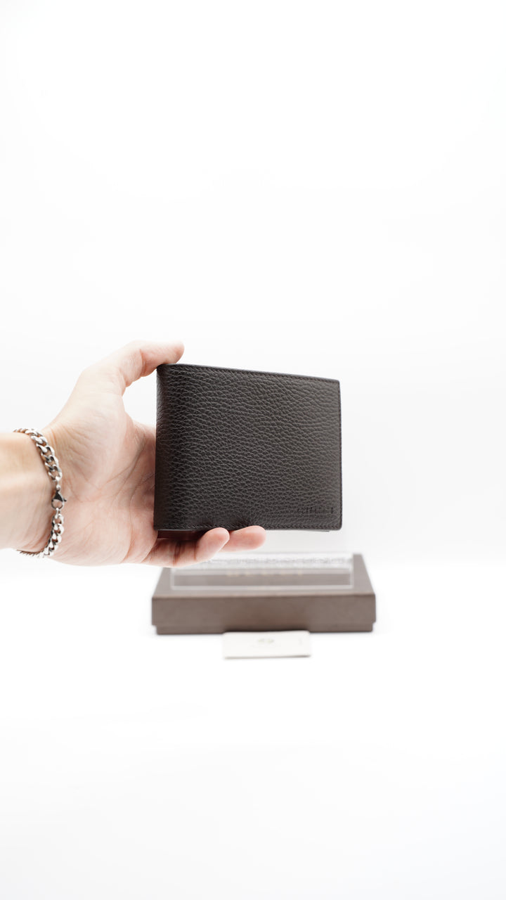 Gucci Calf Leather Bifold Wallet Brown w/Full Inclusion #134