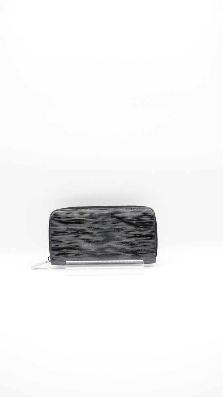Louis Vuitton Epi Black Long Zippy Wallet #135