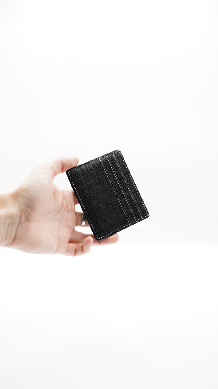 Dior Saddle Leather Card Holder Black SS25