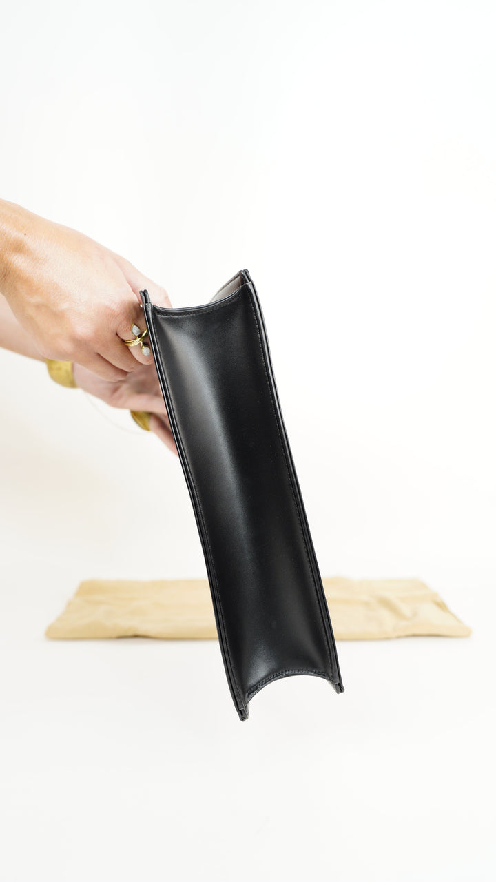 Louis Vuitton Epi Ombre Top Handle Bag Black SS40