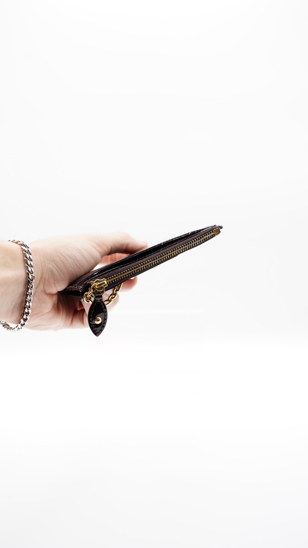 Louis Vuitton Monogram Vernis NM Pochette Cles Wallet Amarante AL3