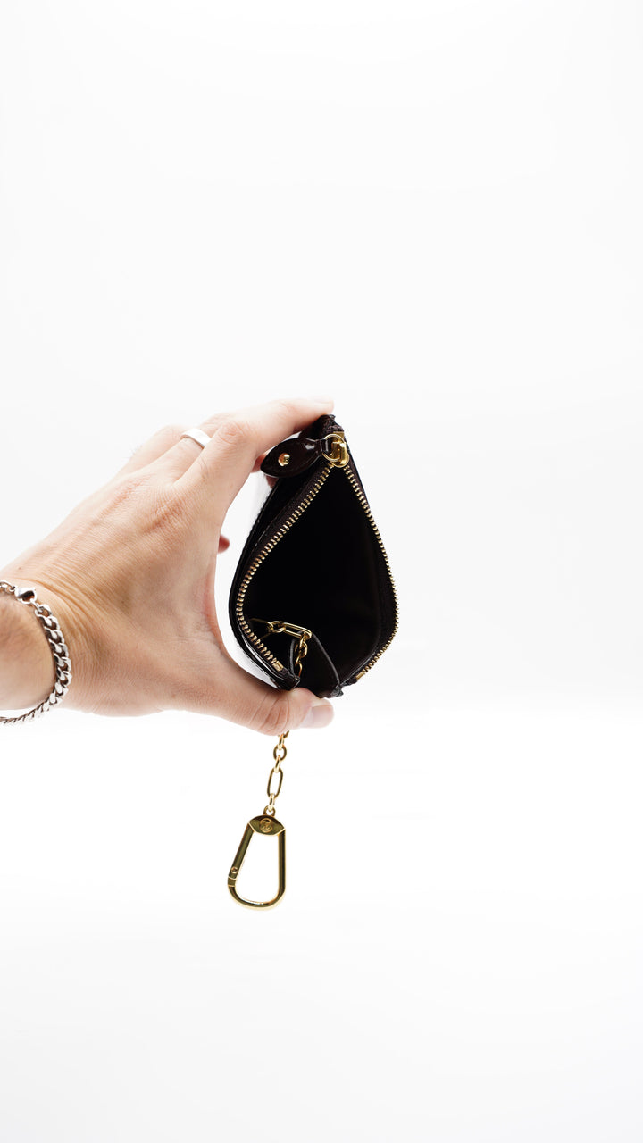 Louis Vuitton Monogram Vernis NM Pochette Cles Wallet Amarante AL3