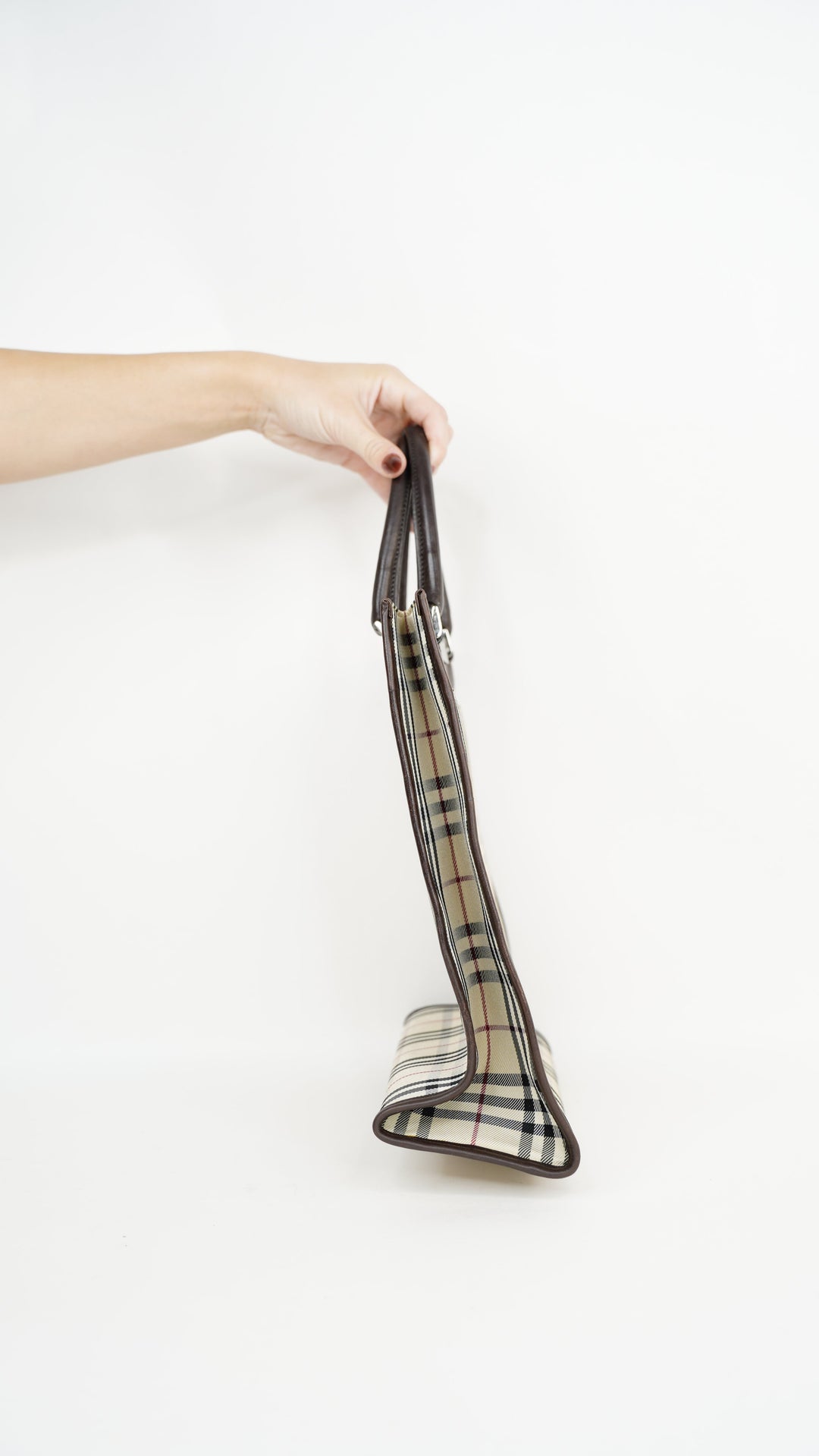 Burberry Nova Check Tote Bag Beige #314