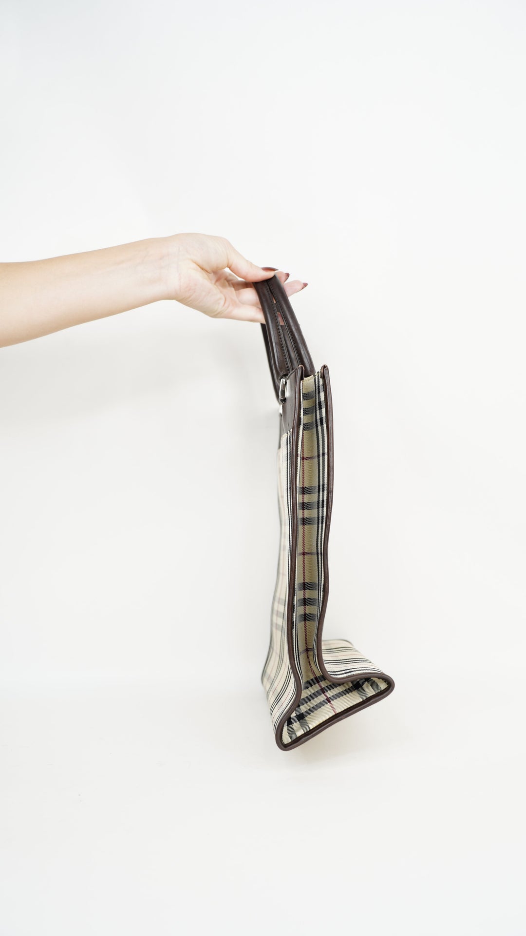 Burberry Nova Check Tote Bag Beige #314