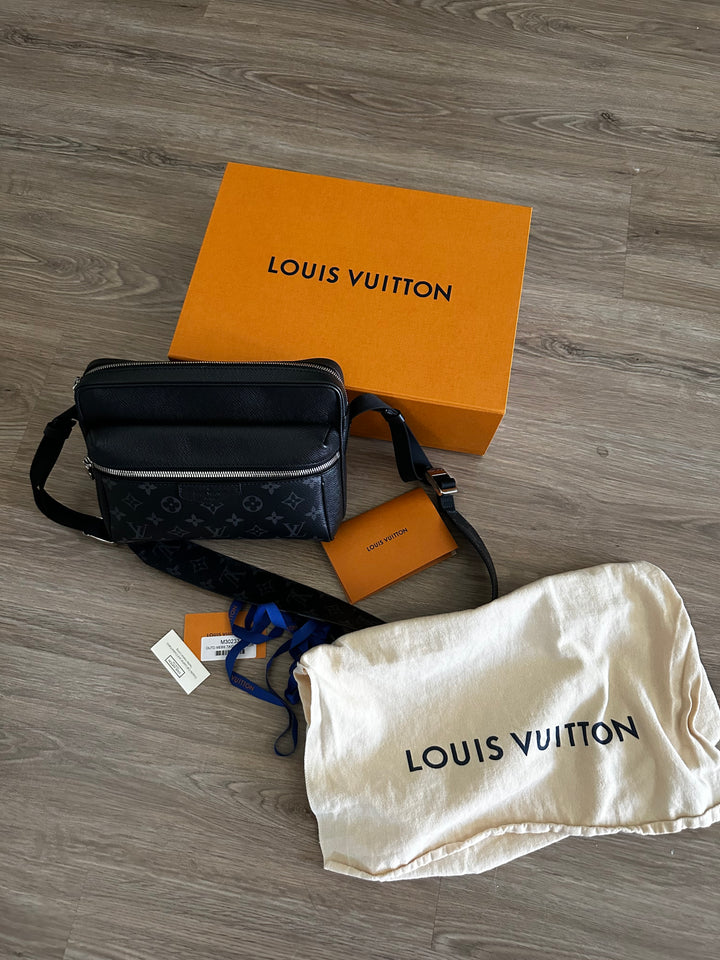 Louis Vuitton Monogram Eclipse Taigarama Outdoor Messenger Crossbody Bag